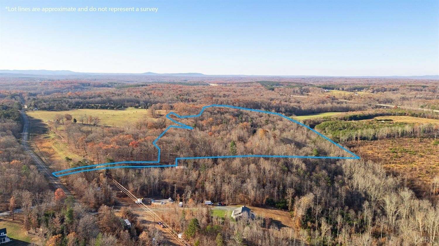 32.082 Acres of Recreational Land for Sale in Madison Heights, Virginia