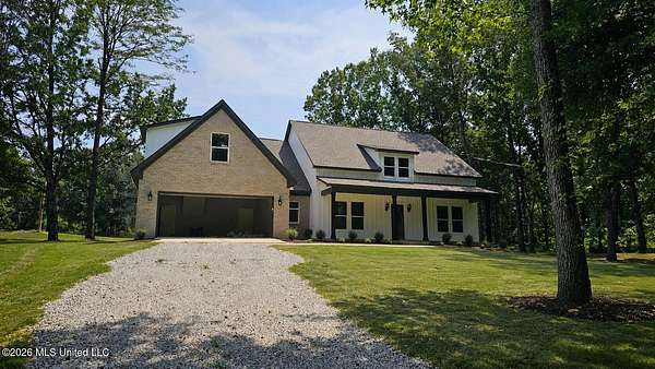 2.5 Acres of Land with Home for Sale in Byhalia, Mississippi