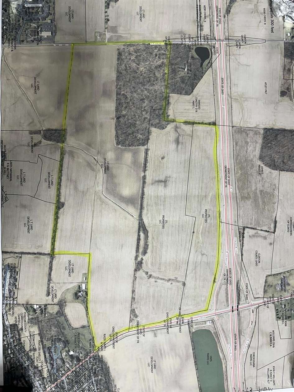 252.738 Acres of Land for Sale in Wilmington, Ohio