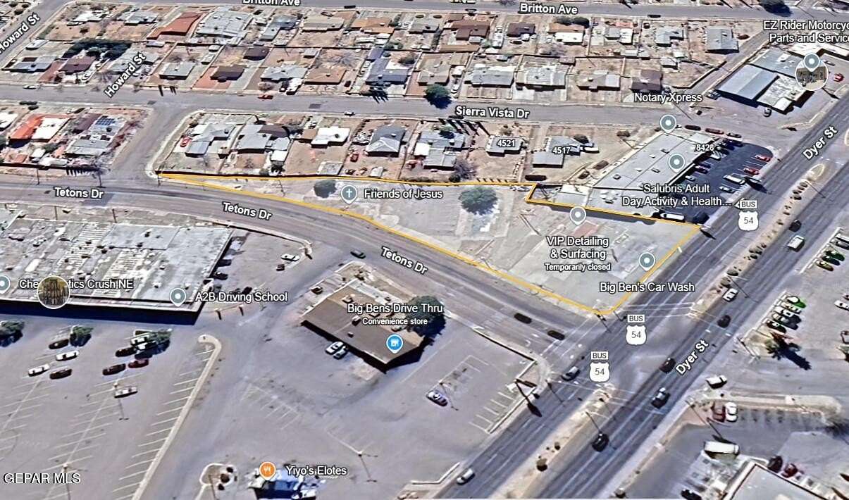 0.76 Acres of Commercial Land for Sale in El Paso, Texas