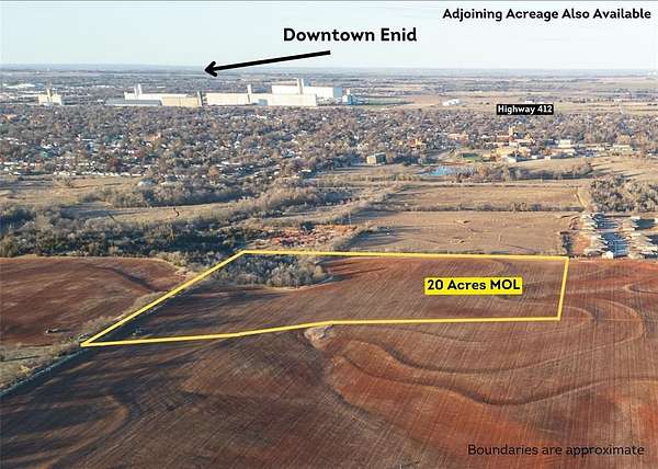 20 Acres of Land for Sale in Enid, Oklahoma