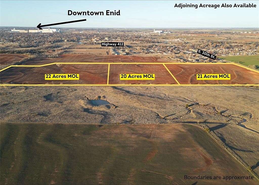 21 Acres of Land for Sale in Enid, Oklahoma