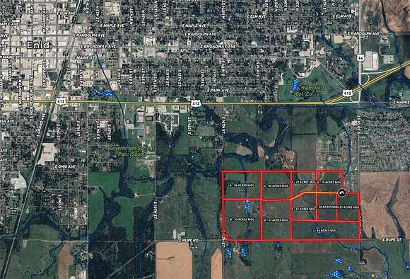 21 Acres of Land for Sale in Enid, Oklahoma