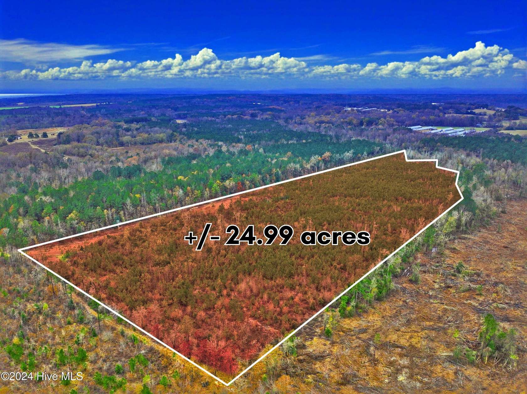 24.99 Acres of Land for Sale in Ellerbe, North Carolina