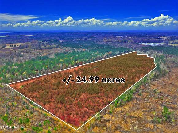 24.99 Acres of Land for Sale in Ellerbe, North Carolina