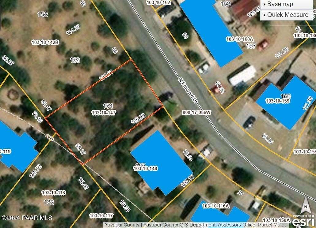 0.15 Acres of Residential Land for Sale in Prescott, Arizona