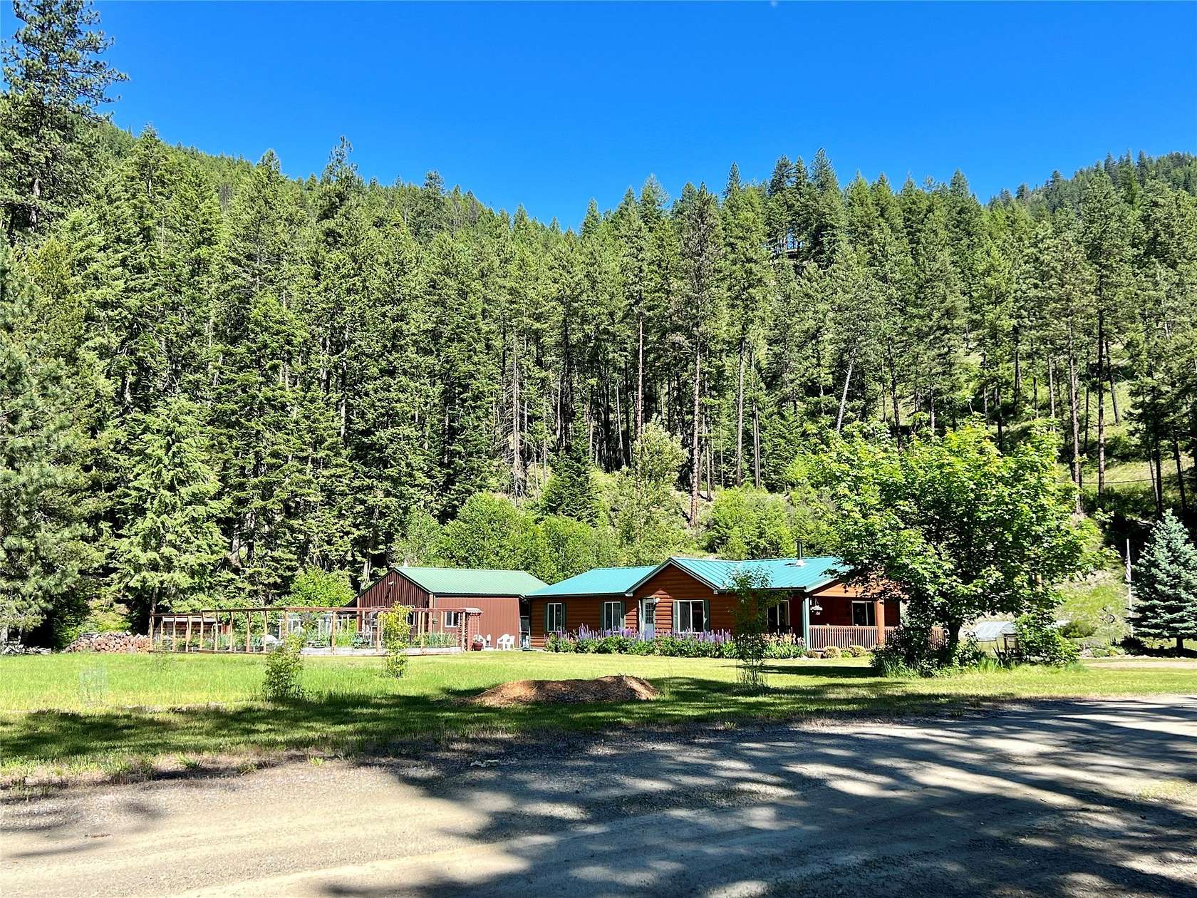 3.15 Acres of Residential Land with Home for Sale in Trout Creek, Montana