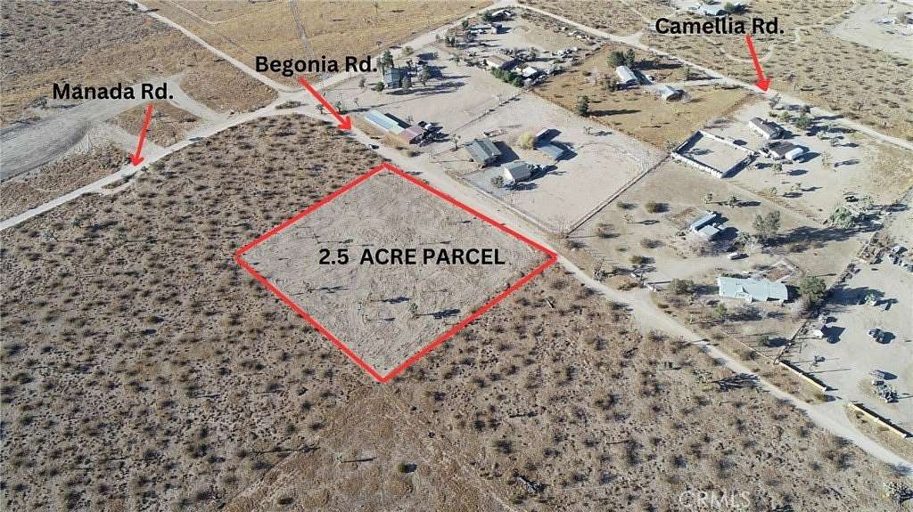 2.5 Acres of Land for Sale in Phelan, California