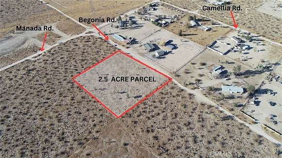 2.5 Acres of Land for Sale in Phelan, California