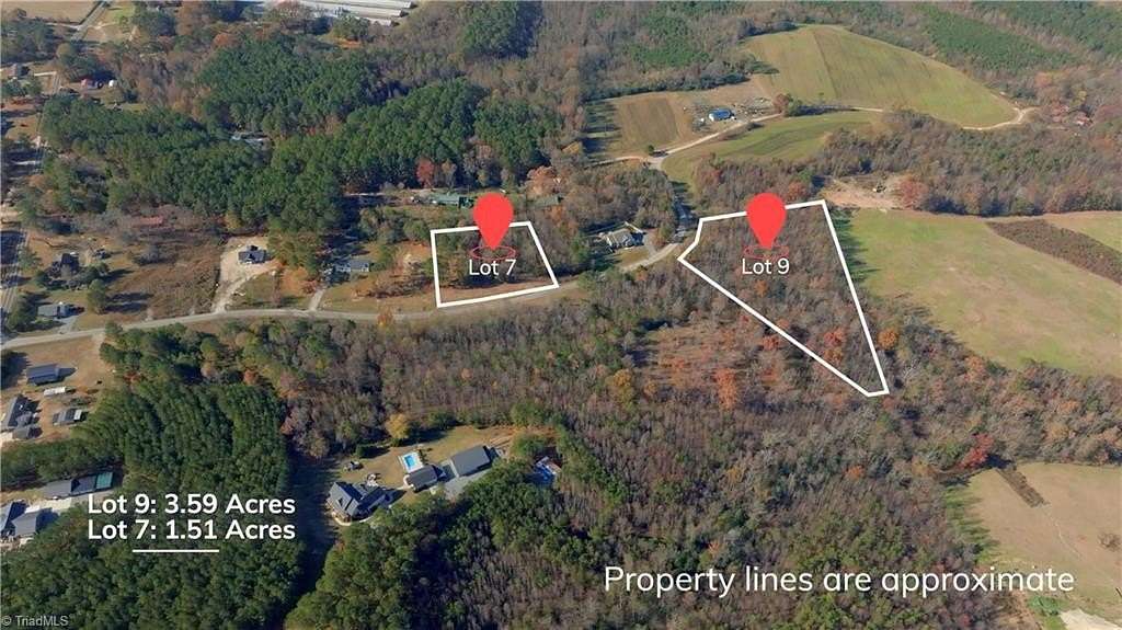 3.59 Acres of Residential Land for Sale in Broadway, North Carolina