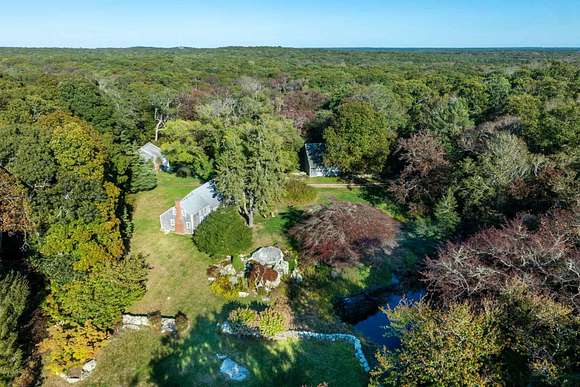 6.8 Acres of Residential Land with Home for Sale in West Tisbury, Massachusetts