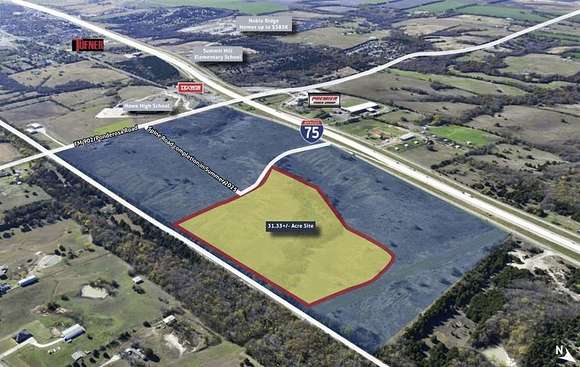 31.33 Acres of Mixed-Use Land for Sale in Howe, Texas