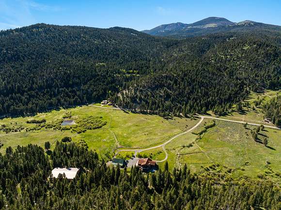 41.01 Acres of Agricultural Land with Home for Sale in Wise River, Montana