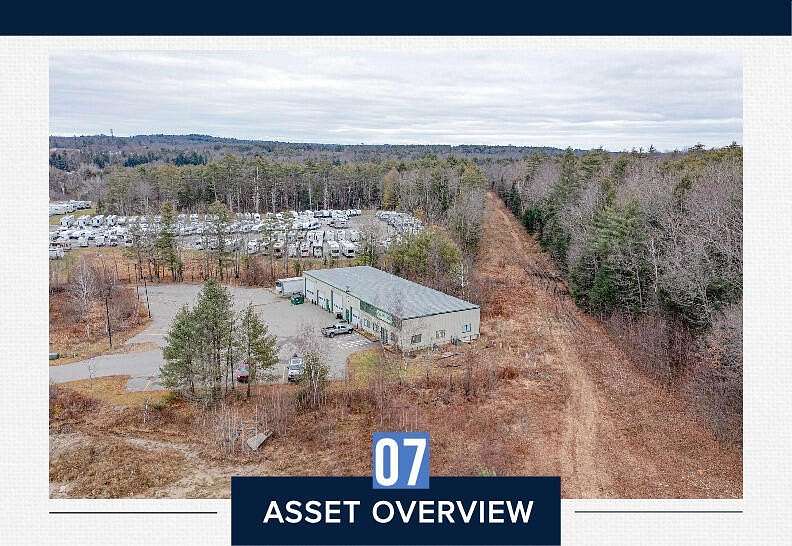 2.54 Acres of Improved Commercial Land for Sale in Windham Town, Maine