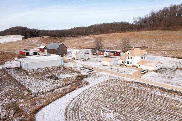 81.96 Acres of Agricultural Land with Home for Sale in Hillsboro, Wisconsin