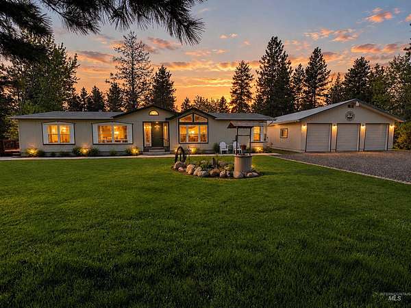 5.34 Acres of Land with Home for Sale in Cambridge, Idaho