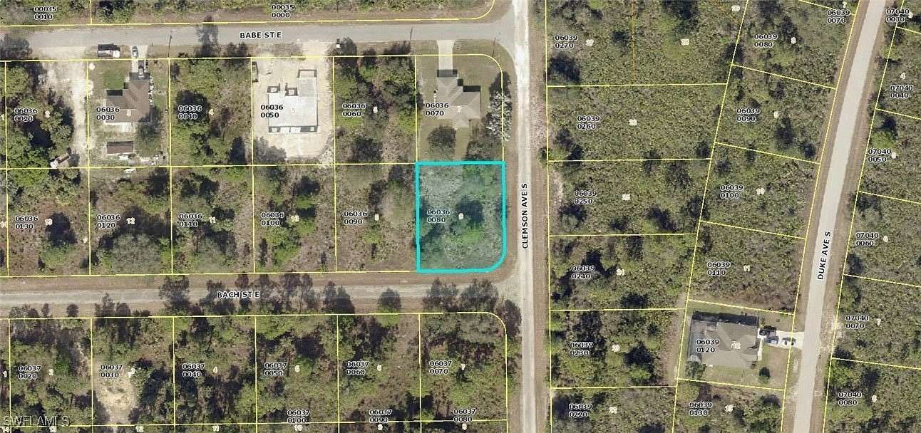 0.284 Acres of Residential Land for Sale in Lehigh Acres, Florida