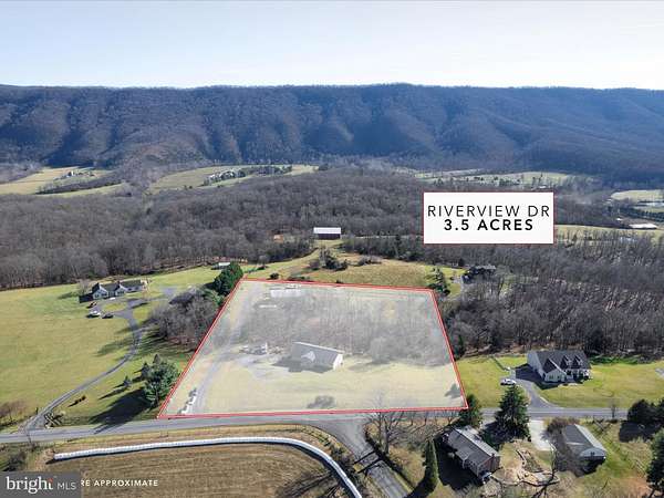3.5 Acres of Residential Land with Home for Sale in Toms Brook, Virginia