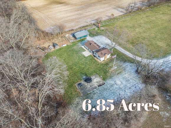 6.85 Acres of Residential Land with Home for Sale in Warsaw, Indiana