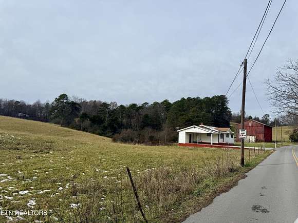 39.5 Acres of Agricultural Land with Home for Sale in New Tazewell, Tennessee