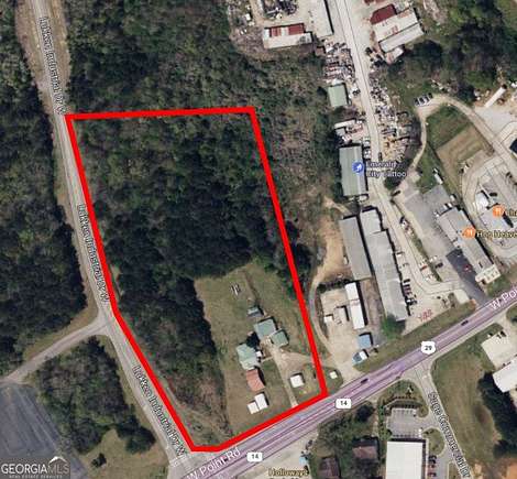 4.95 Acres of Commercial Land for Sale in LaGrange, Georgia