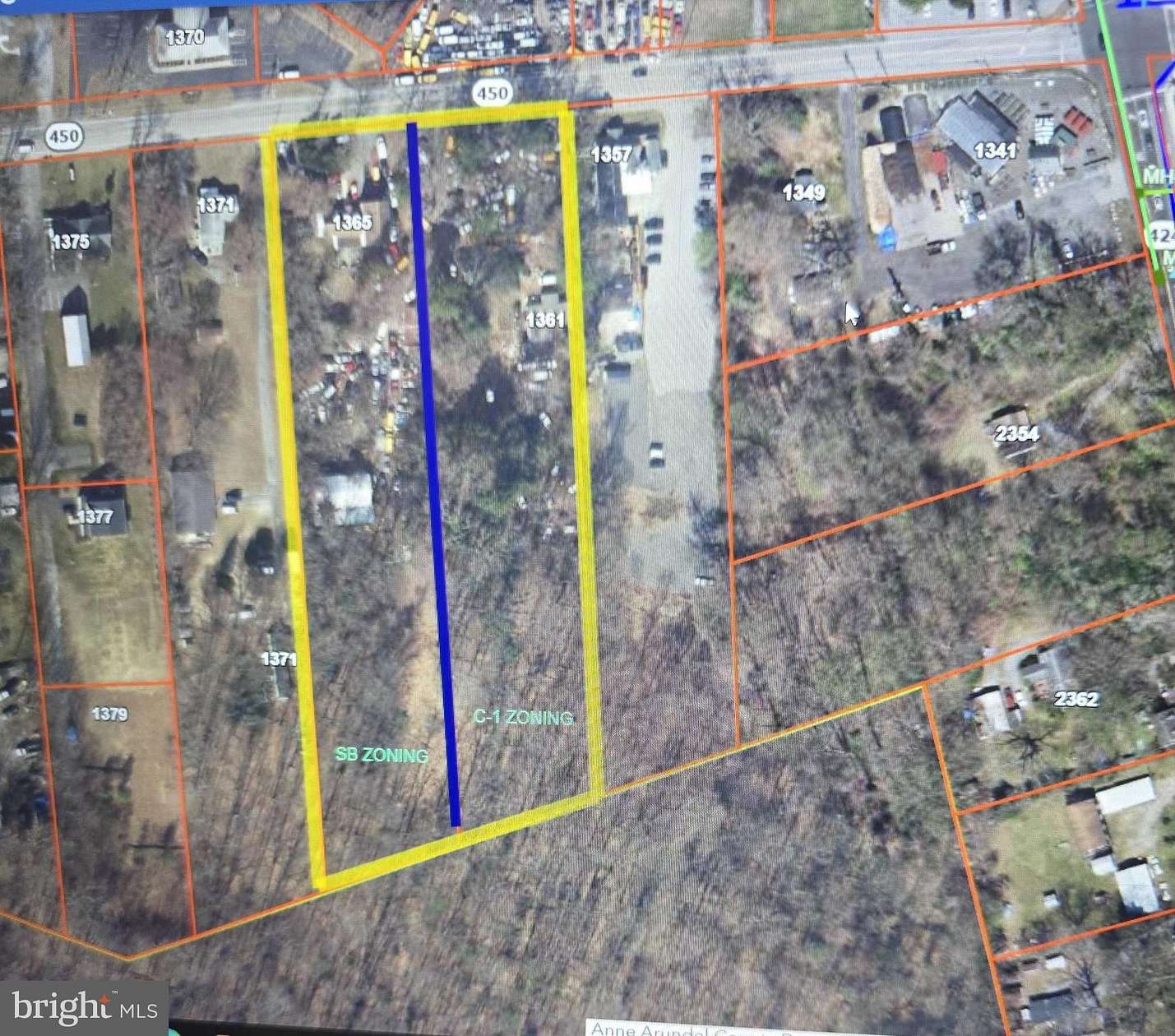 2.45 Acres of Commercial Land for Sale in Gambrills, Maryland