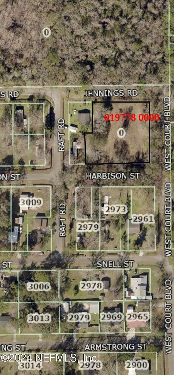 0.85 Acres of Residential Land for Sale in Jacksonville, Florida