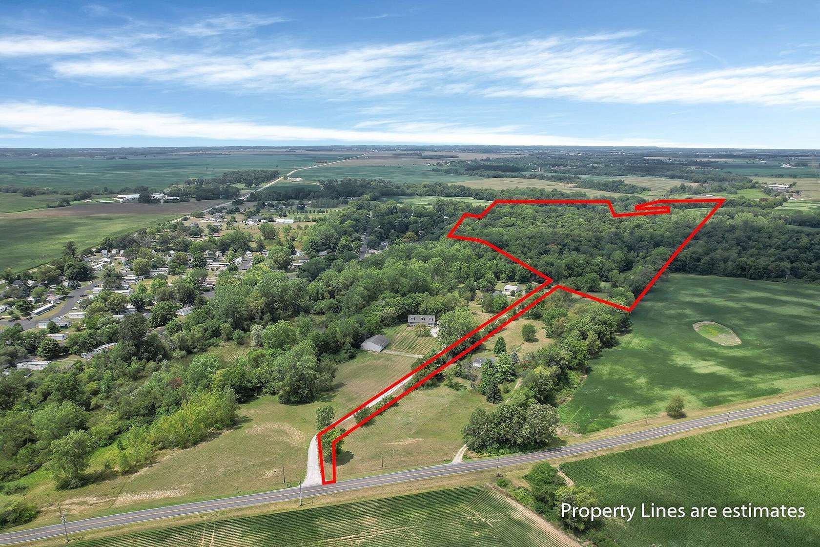 27.37 Acres of Recreational Land for Sale in London, Ohio