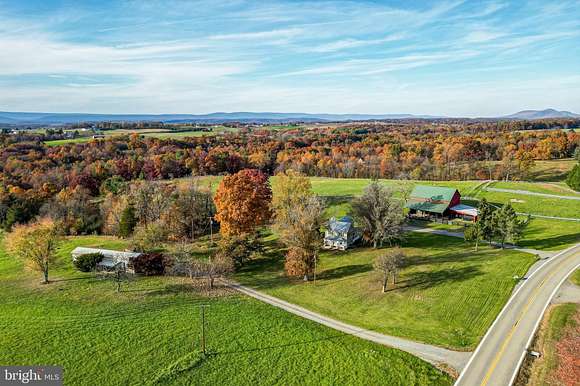 27 Acres of Land with Home for Sale in Hancock, Maryland