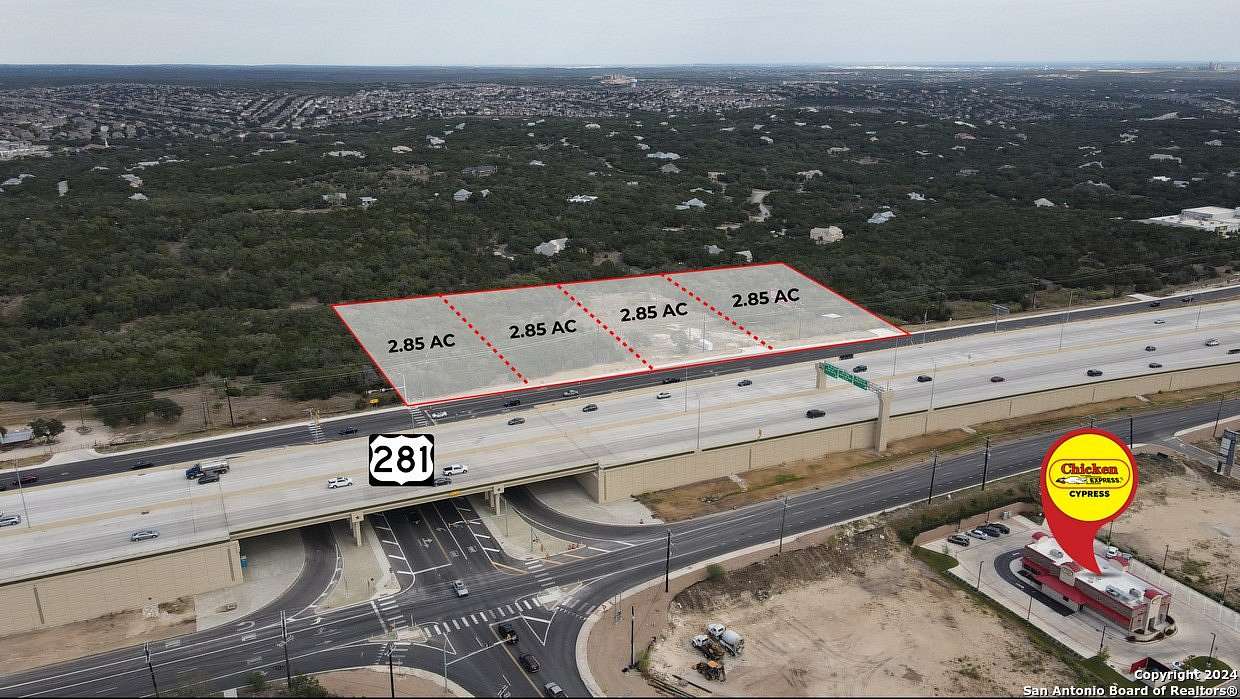 2.85 Acres of Commercial Land for Sale in San Antonio, Texas