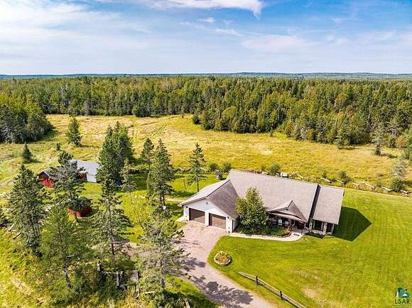 40 Acres of Land with Home for Sale in Two Harbors, Minnesota