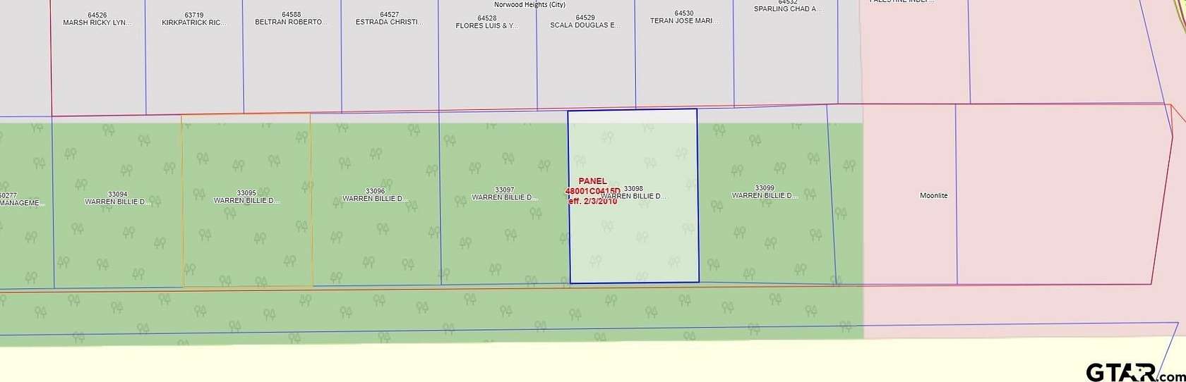 0.25 Acres of Residential Land for Sale in Palestine, Texas