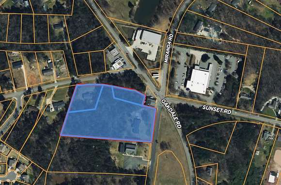 4.79 Acres of Commercial Land for Sale in Charlotte, North Carolina