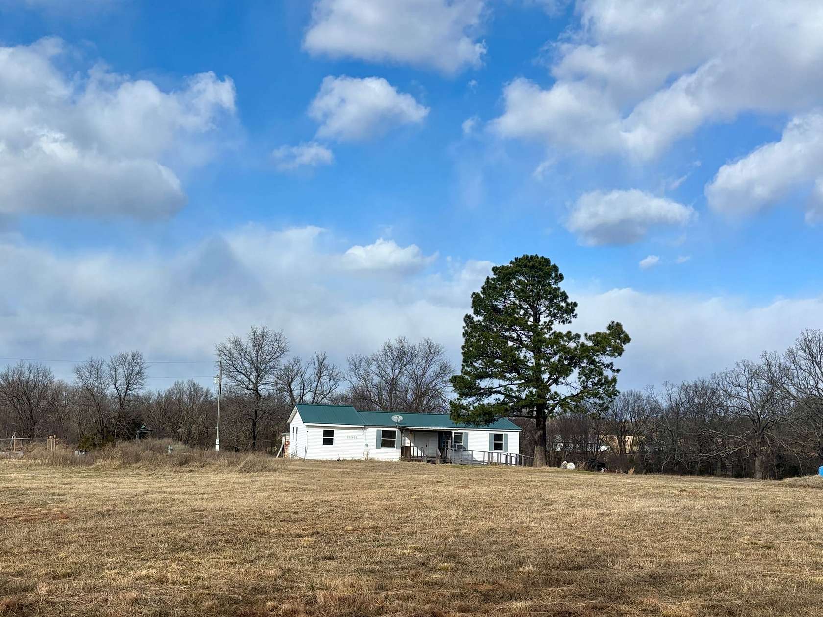11 Acres of Land with Home for Sale in Keota, Oklahoma