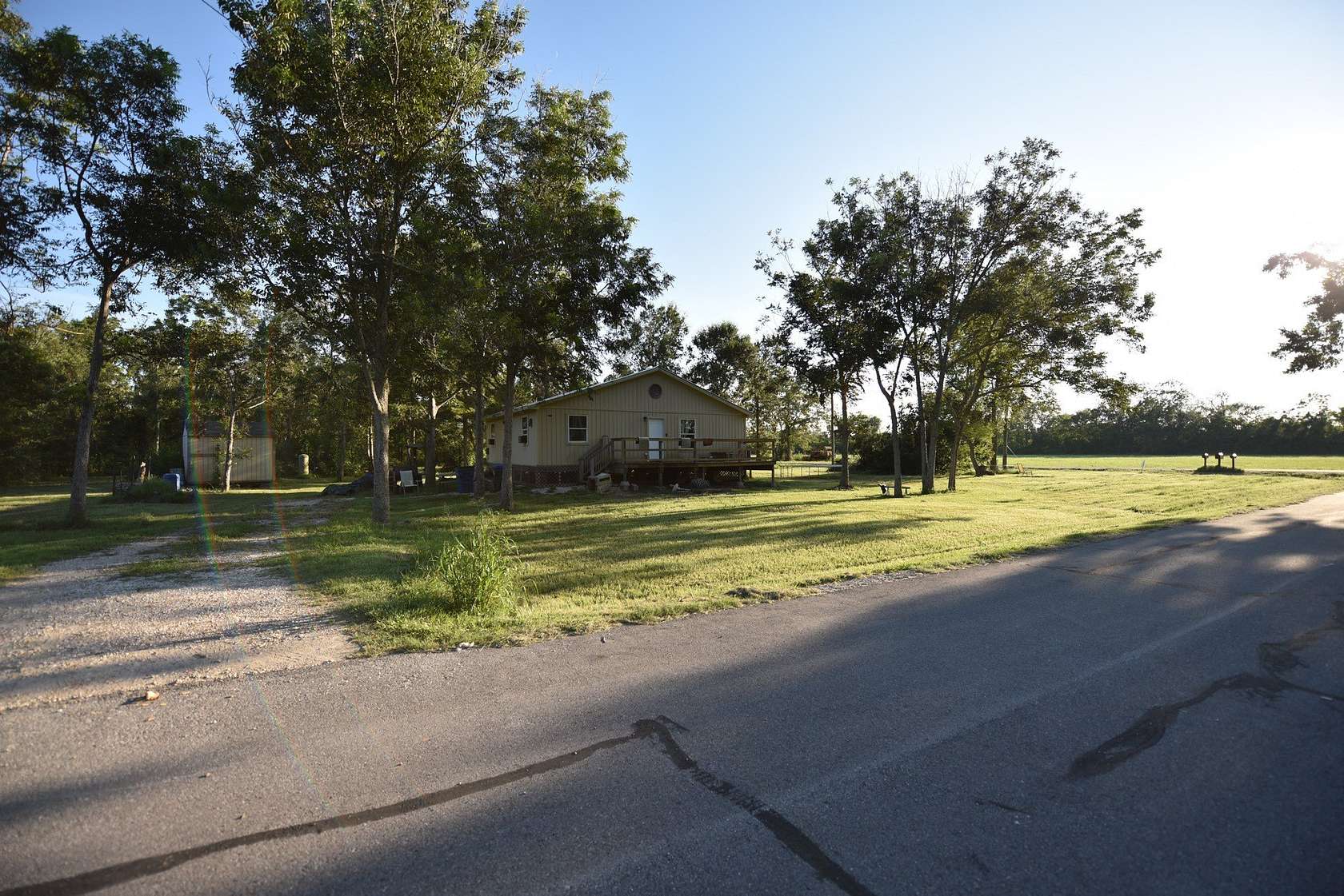 5 Acres of Residential Land with Home for Sale in Angleton, Texas