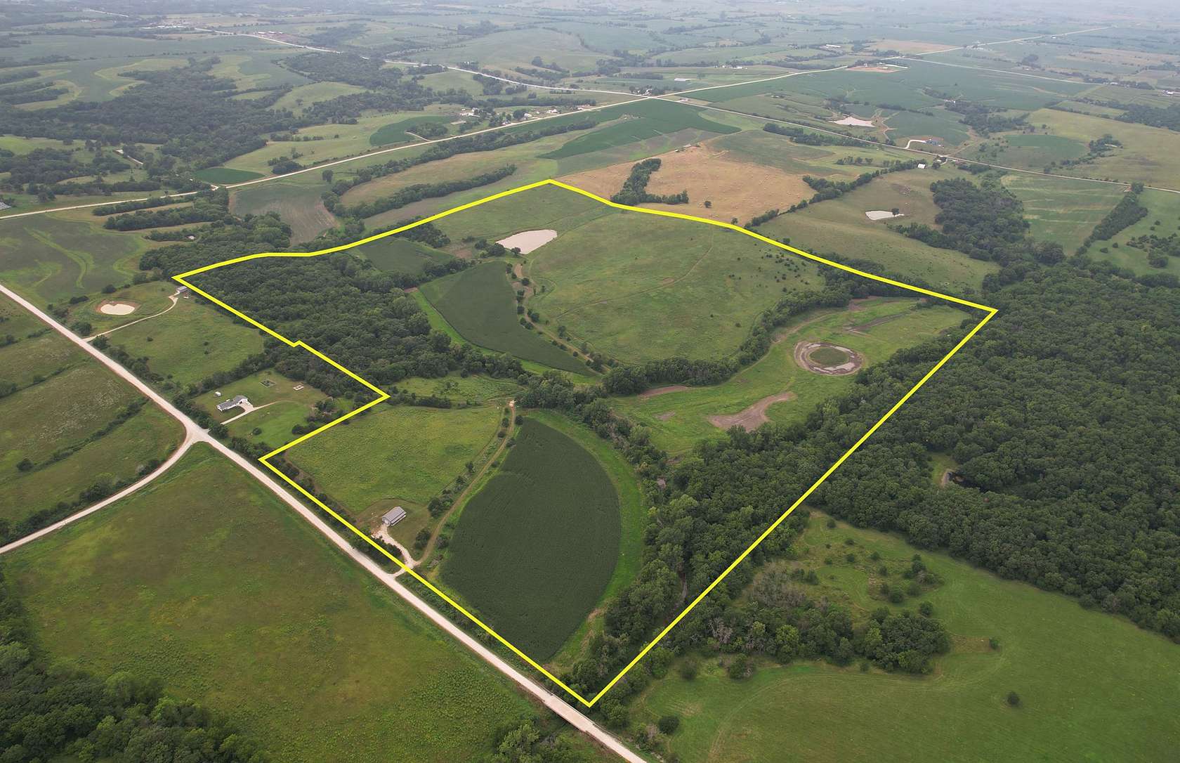 144 Acres of Improved Recreational Land & Farm for Sale in Osceola, Iowa