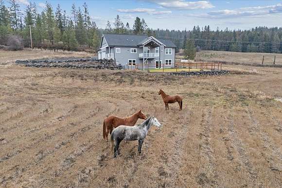 16.3 Acres of Land with Home for Sale in Chattaroy, Washington