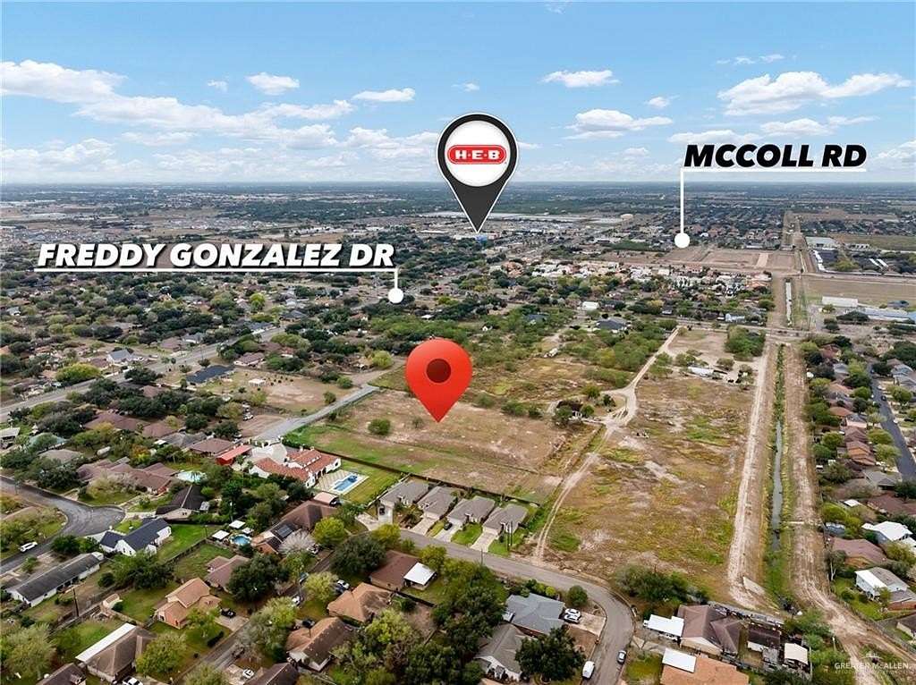 1.296 Acres of Residential Land for Sale in Edinburg, Texas