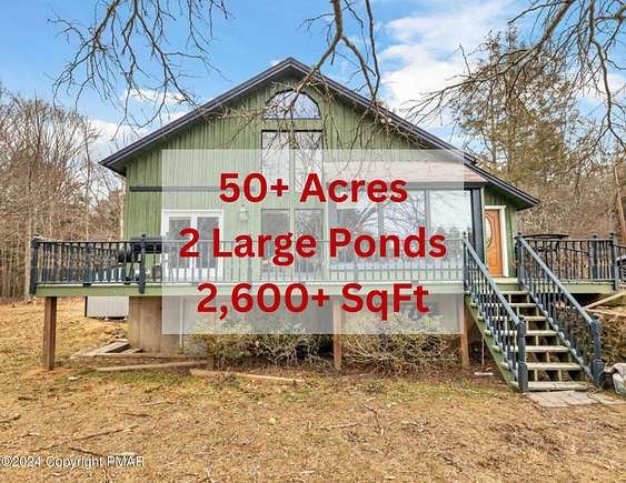 50 Acres of Recreational Land with Home for Sale in White Haven, Pennsylvania