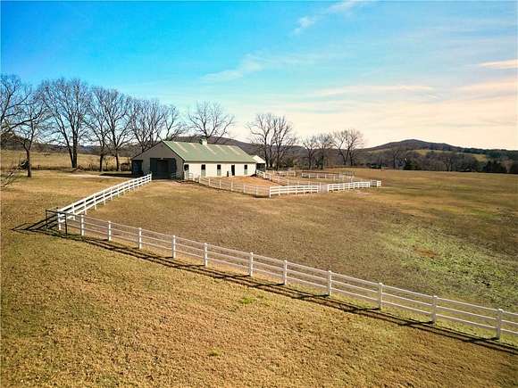 20.32 Acres of Land with Home for Sale in Wesley, Arkansas