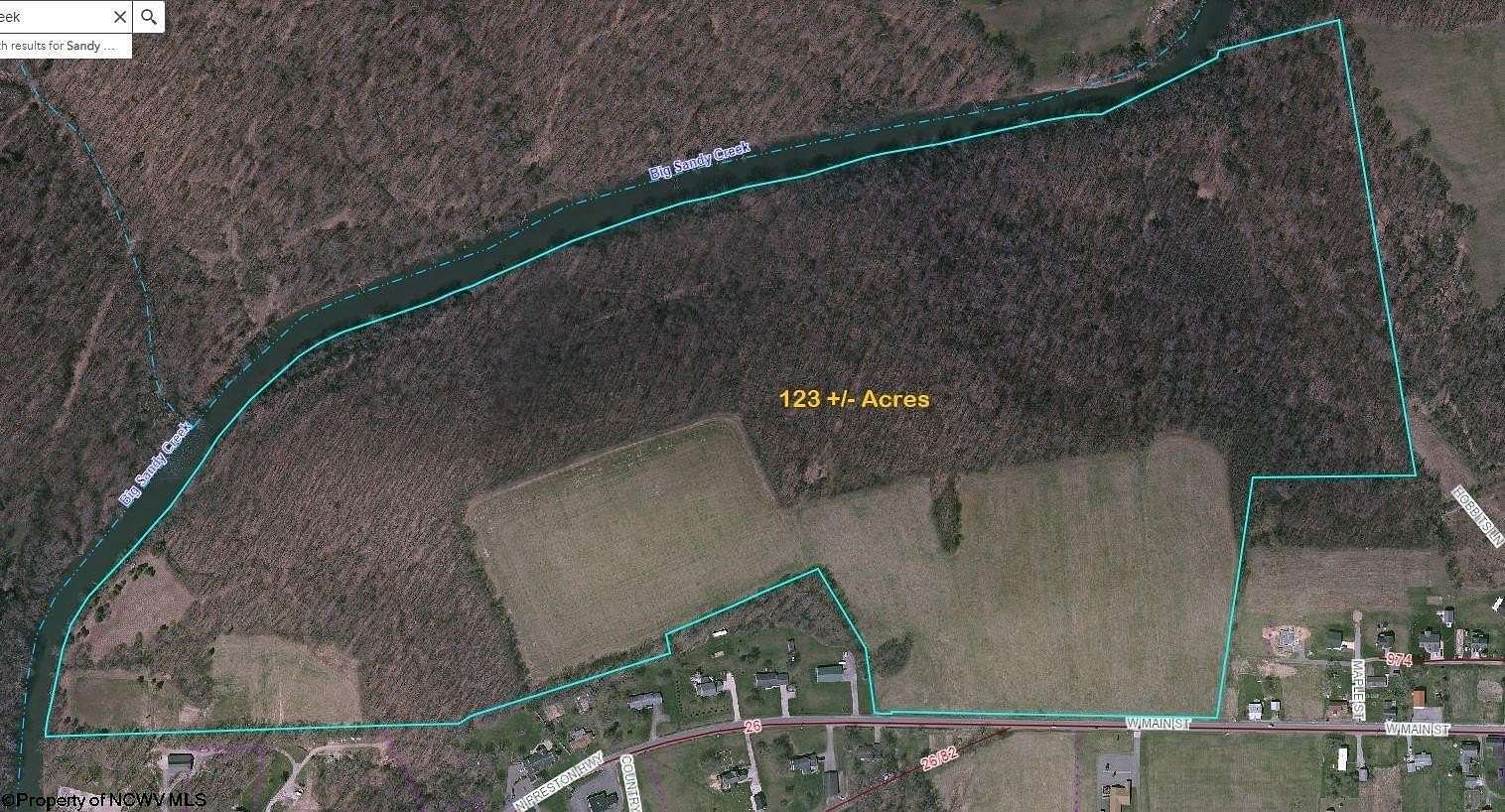 123.29 Acres of Land for Sale in Brandonville, West Virginia