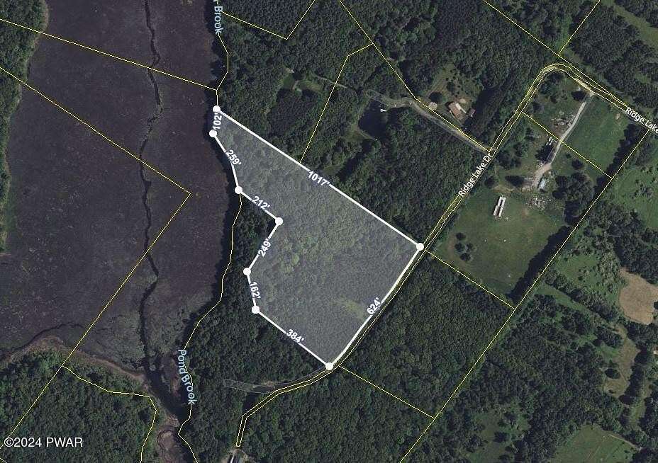 9.3 Acres of Residential Land for Sale in Honesdale, Pennsylvania