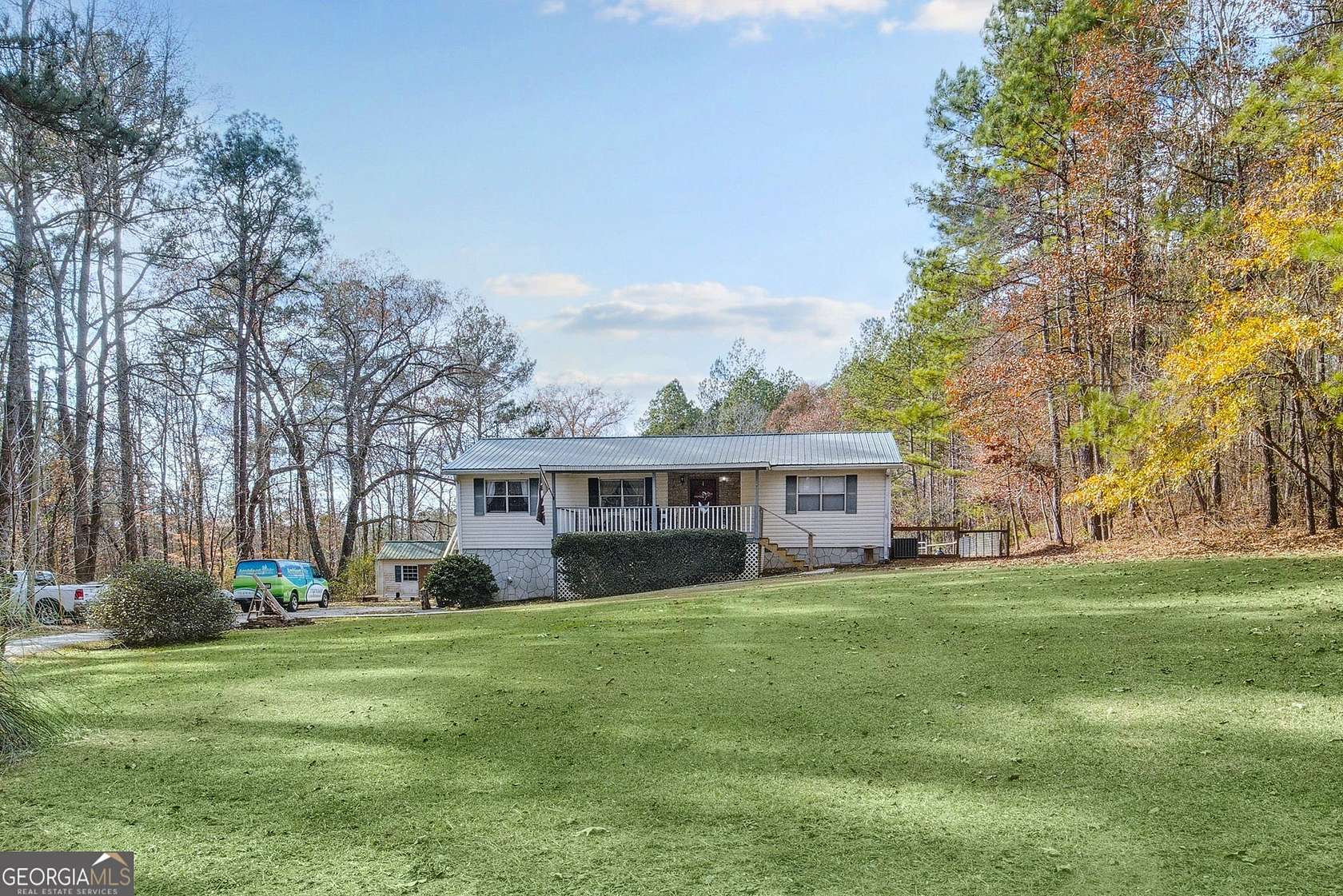 10.1 Acres of Land with Home for Sale in Franklin, Georgia