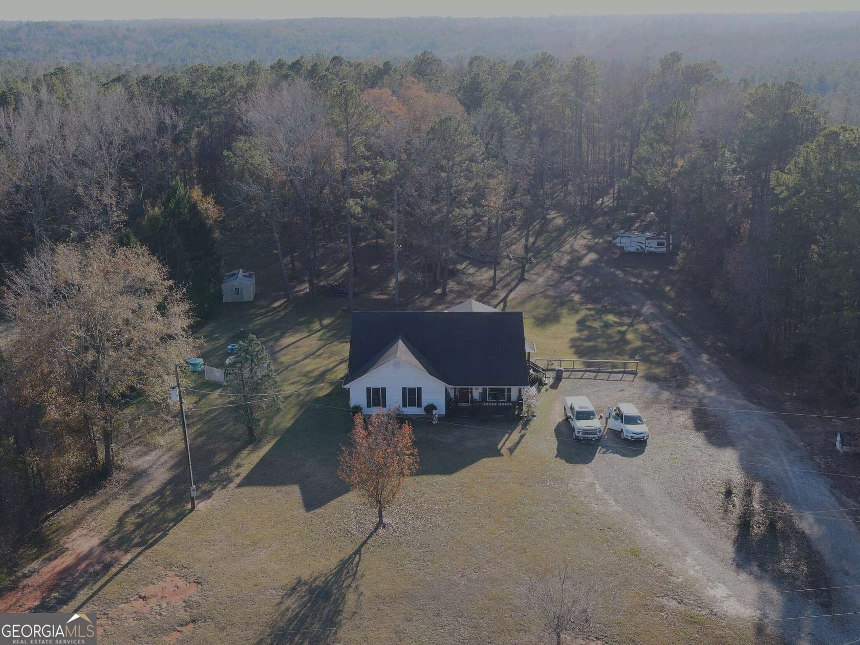 4 Acres of Residential Land with Home for Sale in Milledgeville, Georgia