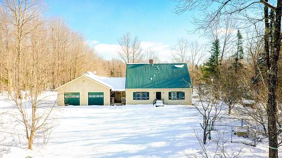 11.5 Acres of Land with Home for Sale in New Sharon, Maine