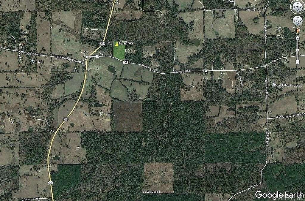 10 Acres of Residential Land for Sale in Bismarck, Arkansas