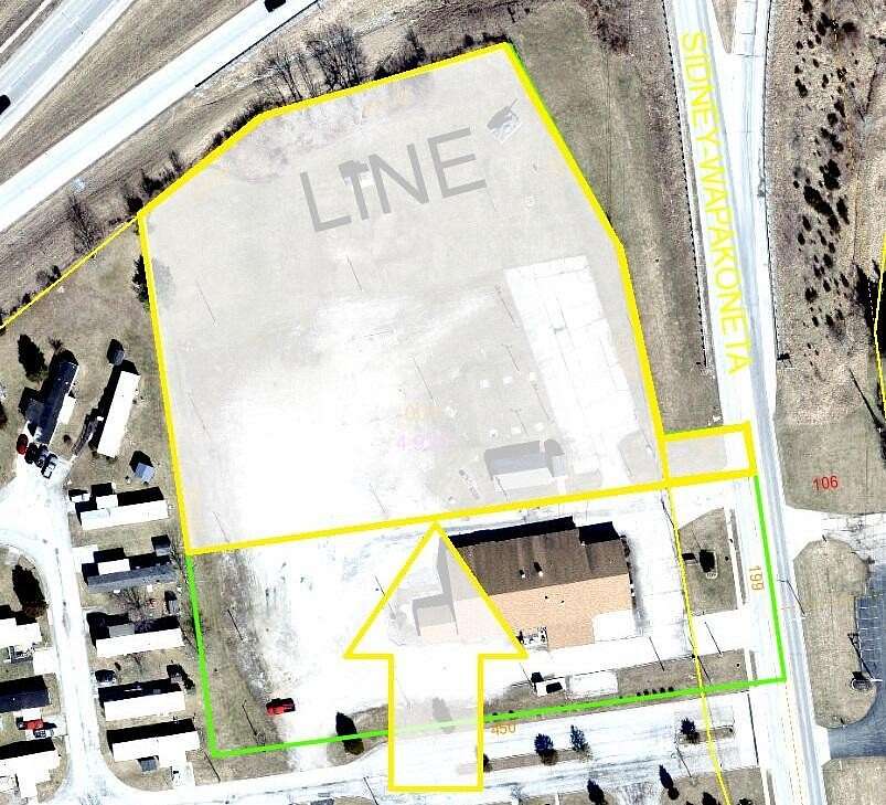 5 Acres of Improved Commercial Land for Lease in Sidney, Ohio