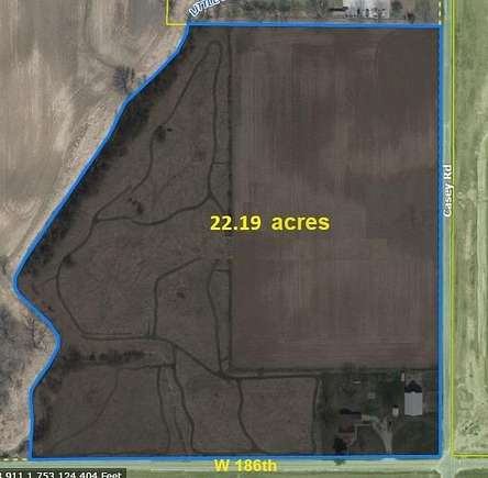 22.19 Acres of Agricultural Land for Sale in Westfield, Indiana