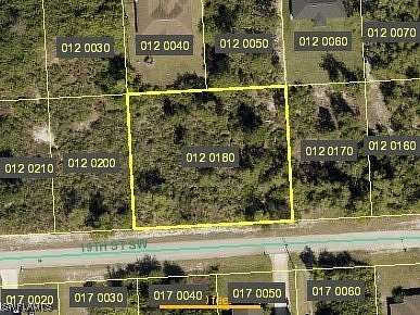 0.487 Acres of Residential Land for Sale in Lehigh Acres, Florida