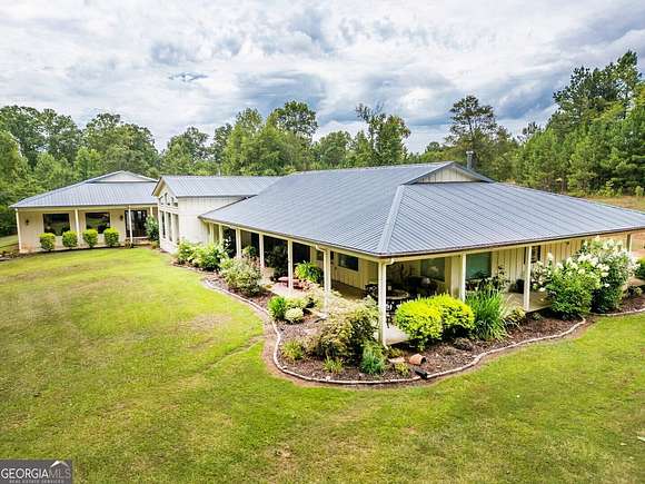 45.34 Acres of Land with Home for Sale in Monticello, Georgia